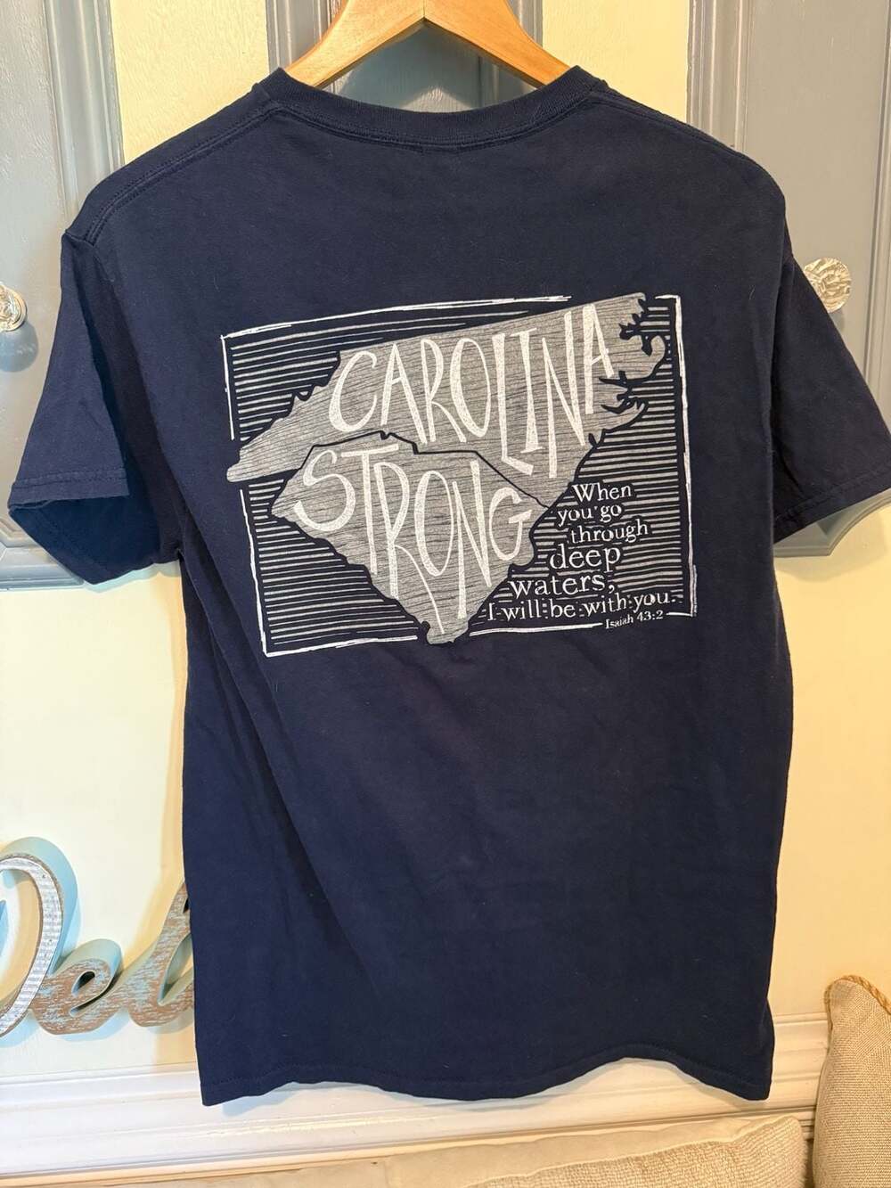 Southernology Carolina Strong Hurricane Relief Graphic T-Shirt
